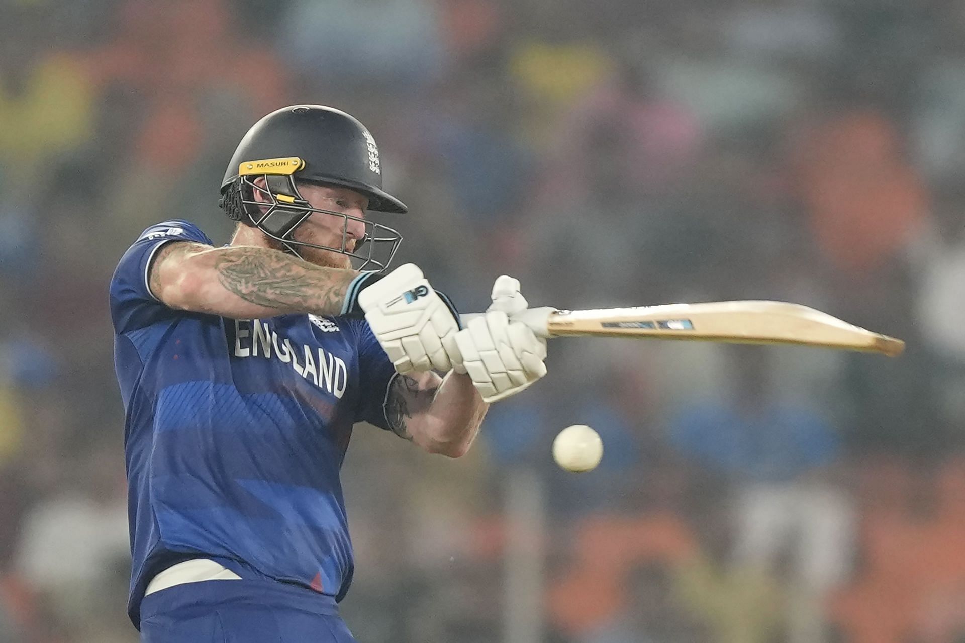 Ben Stokes has a dismal strike rate of 61.88 in the 2023 World Cup